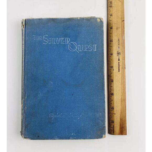 The Silver Quest by Elizabeth Bleecker Meigs 1949 First Edition Blue No DJ/DC - Picture 1 of 12